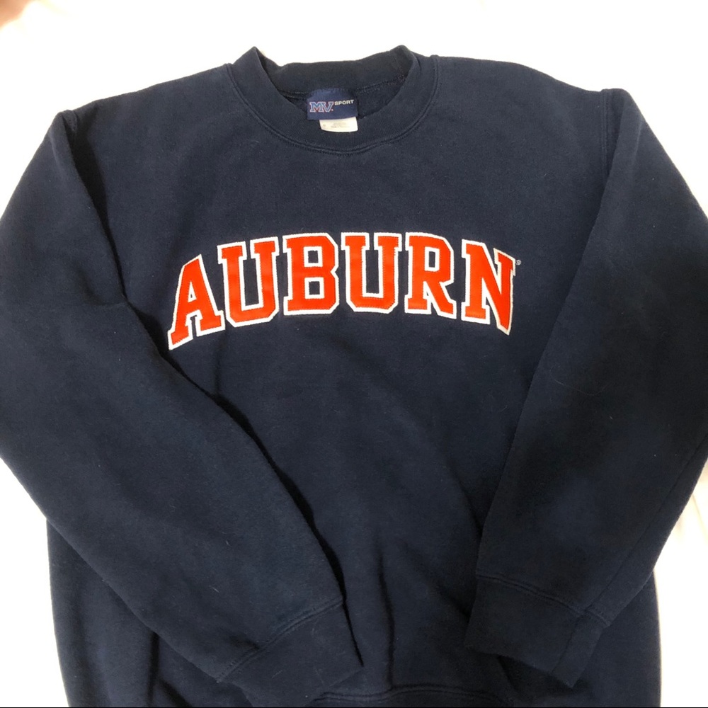 Embroidered Auburn University sweatshirt